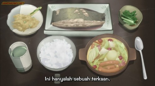  comida in anime: What animê is this Japanese meal set in?