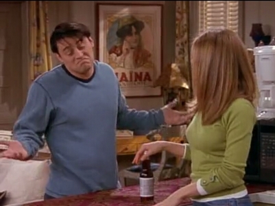  In which episode, Joey says: Like this... !