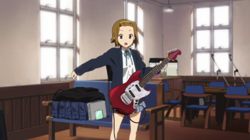  What instrument didn´t she played in the series?