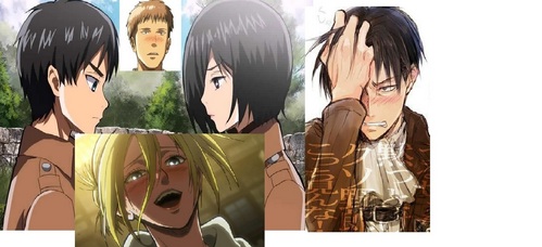 The battle of love for Eren. Who will win ?