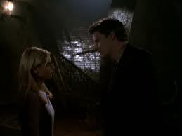  Who told Buffy in "Pangs" that エンジェル had been in Sunnydale which she had been unaware of?