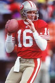  On NFL Network's superiore, in alto 10 Quarterbacks, what number is Joe Montana?