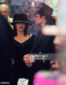  What country was this photograph of Michael and first wife, Lisa Marie Presley, taken