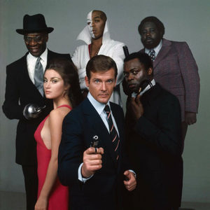  The cast from Bond film, Live And Let Die
