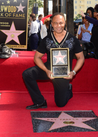 What year Ray Parker, Jr. receive a Star on the Hollywood Walk Of Fame