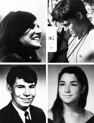  On May 4, 1970, Four students were killed during a violent protest at Kent State chuo kikuu, chuo kikuu cha