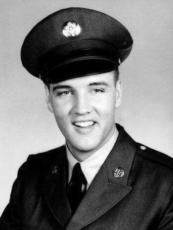 What year did Elvis join the army 