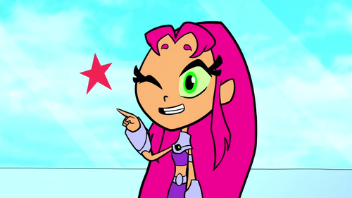  In the episode Starliar, who is encouraging Starfire to lie?