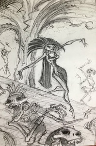  Which Disney Villain is this concept art of?