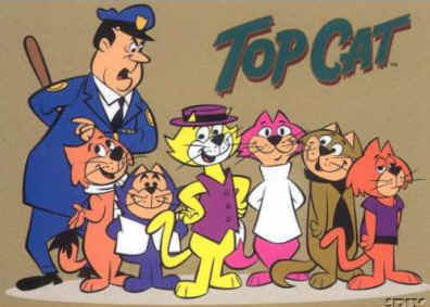  bahagian, atas Cat made its network Televisyen debut in 1961