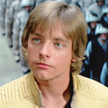  What was the last name of Luke's friend he reunites with in 'Star Wars A New Hope' ?