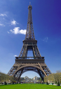  What mwaka was the iconic Paris landmark, The Eiffel Tower, built