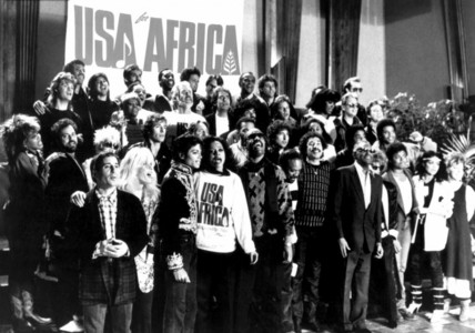  We Are The World was a #1 hit for USA For Africa back in 1985