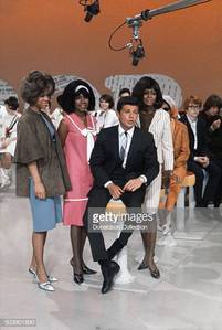  Who is this man in the photograph with The Supremes