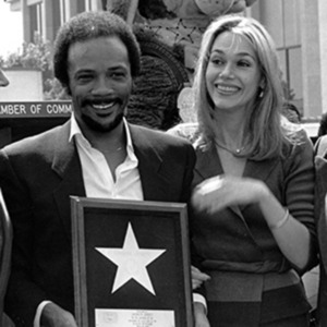 What year did Quincy Jones get a star on the Hollywood Walk Of Fame