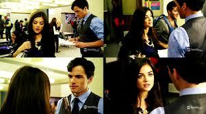  What was Aria's response to Spencer's statement?