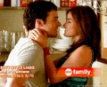  What was the name of the college friend Ezra told Aria he was meeting in Philadelphia?