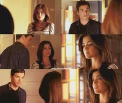  Which episode had Ezra reveal the truth to Aria about the book he was 写作 about Alison?