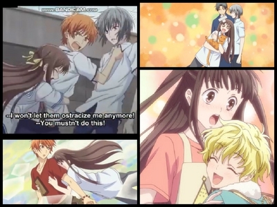  Fruits Basket question. What happens to a member of the Sohma family if Tohru Honda または any girl/woman female tried to hug them?