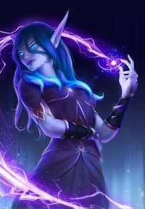  What is the Thalassian name for Void Elves?