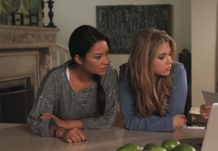  What did Hanna say after Emily asked her about Sara?