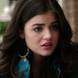  Which of Aria's parents did Spencer say excused her from ever having to step foot at Rosewood High again?