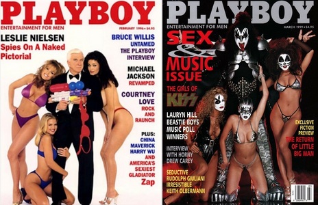  In the 1990's, only 5 men appeared on the cover of "Playboy". One was Leslie Nielsen and another was Gene Simmons. Which of the following men was NOT one of the other 3?