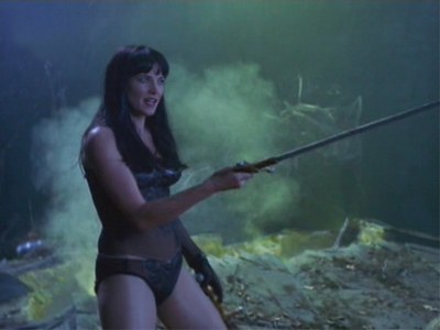  Lucy absolutely loved doing 'Xena: Warrior Princess' action scenes.