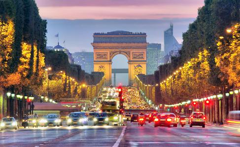 Champs-Élysées is commonly regarded as the most _____ avenue in the world.