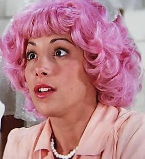 Who's this girl? Watch it! She's a Pink Lady, you know.