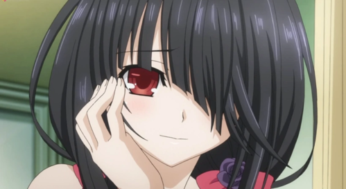  True or False: In canon, Kurumi kissed Shido.