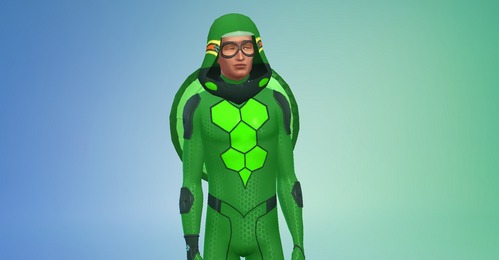  Can you guess the Sim behind this "mask"?