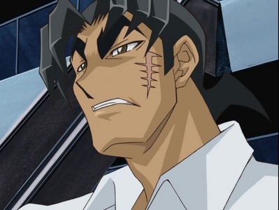 True or False: Tetsu Trudge is an original character from 5D'S anime.