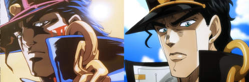 Which are the correct English Dub voice actors for Jotaro Kujo for the OVA series and the TV anime series for Part 3?