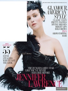  What magazine is Jennifer on in this cover?