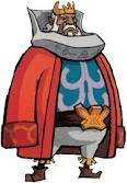  The king of hyrule appeared in which form in Wind Waker?