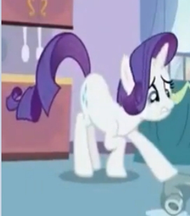 on the episode"spike at your service" who broke the water pipe of rarity's house?