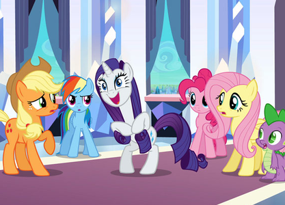 What pony is not seen in this picture?
