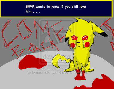  (from my CreepyPasta Girls) Who does BRVR see as his owner?