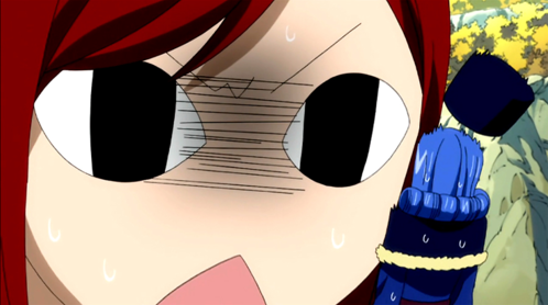  What's Erza doing?