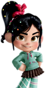  What is Vanellope's skirt?