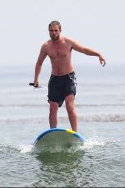  How many times has Rob been seen paddle boarding?