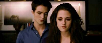 What did Edward say before kissing her neck?