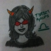 My drawing of Terezi. MallowMarsh photo