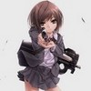 Anime Girl with Gun Asilya photo