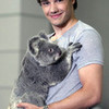 liam and a koala n-green photo