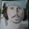 I drew this. Johnny Depp. YUM! Delilah5 photo
