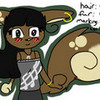 Matilda N. Hazelnut- my new squirrel character Patilly made me. (Might end up making her a chipmunk) Evolia-Wulf photo