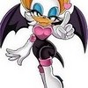 Rouge the Bat simplate photo