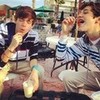Austin and Alex eating cherries lol tori_mahone5 photo